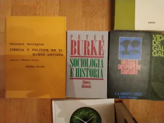 Libros de ciencia, biología, sociología...