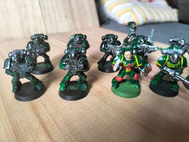 Warhammer 40k Ángeles Oscuros (12 miniaturas)