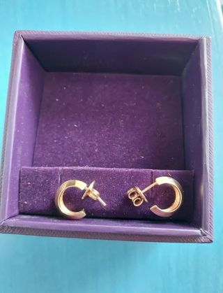 Pendientes Aristocrazy. Plata bañados en oro