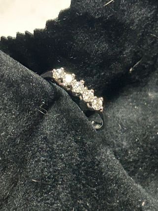 Anillo plata circonitas - Joya