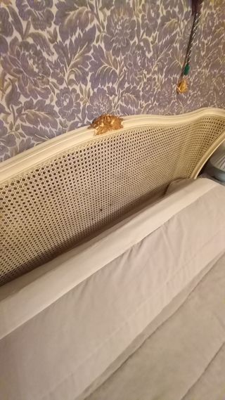 Cama y colchon veneziano vintage