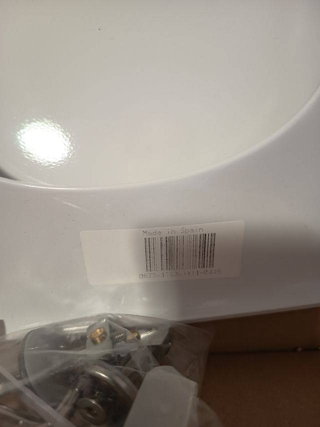 Tapa inodoro the Gap Square Roca blanca