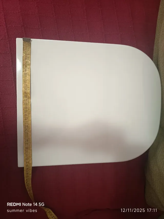 Tapa inodoro the Gap Square Roca blanca