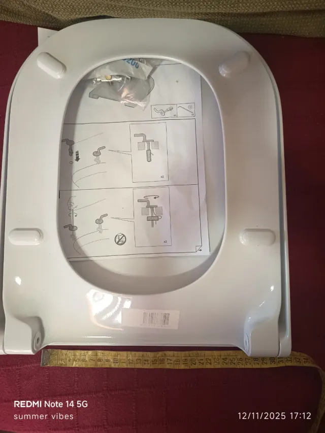 Tapa inodoro the Gap Square Roca blanca