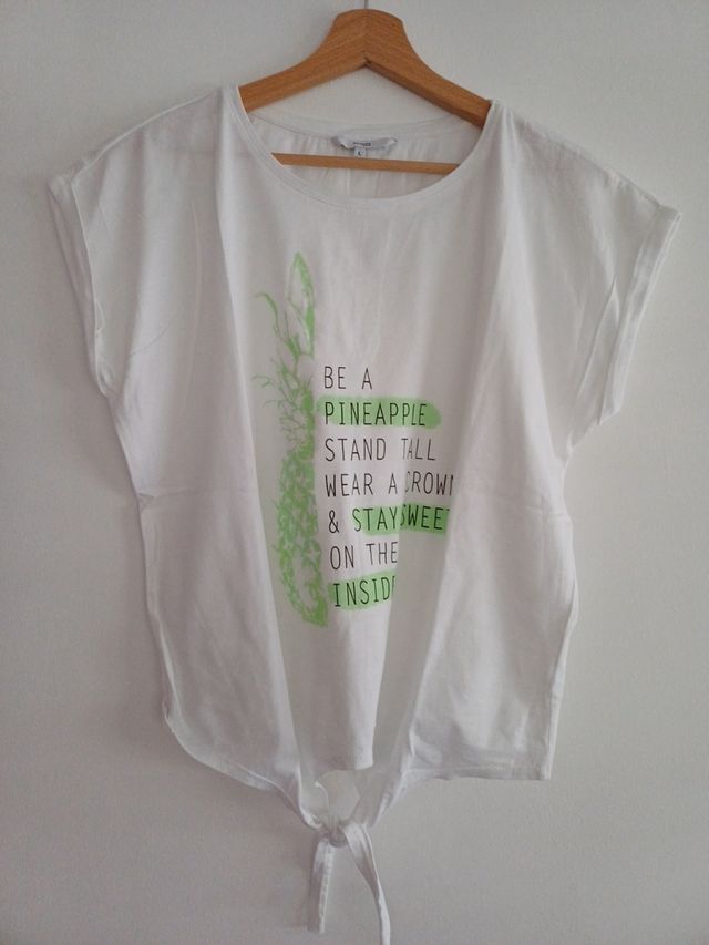 Camiseta Fórmula Joven blanca - L