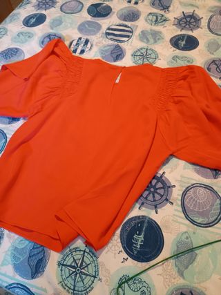 Camisa roja Esprit - Talla L