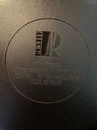 Appendiabiti in metallo nero mod. Aiuto di Rexite