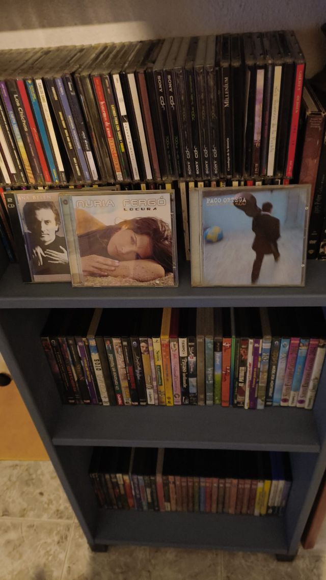 CDs y DVDs Música 80, 90, 00s por lotes o cantidad