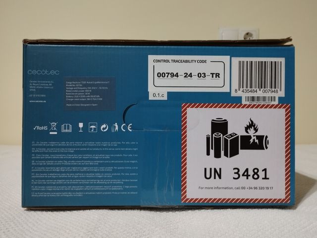 Aspirador CONGA Rockstar 7500