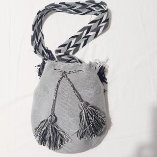 Bolso Wayuu Gris