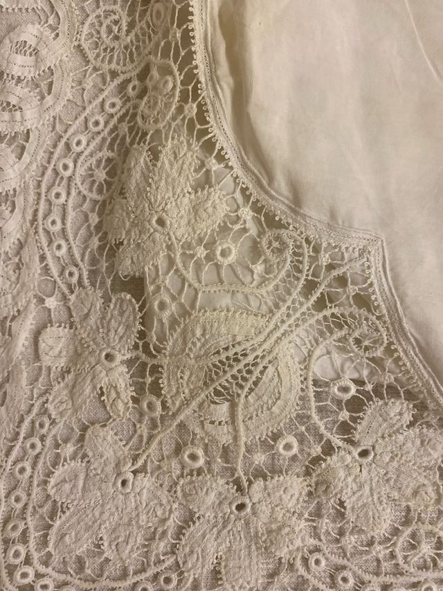 Cuadrante de hilo y encaje