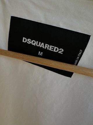 Parka Dsquared2 blanca, talla M