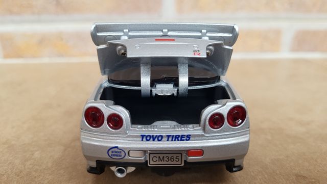 Nissan GTR R34 Skyline Escala 1:32