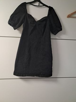 Vestido vaquero negro