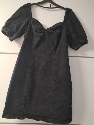 Vestido vaquero negro