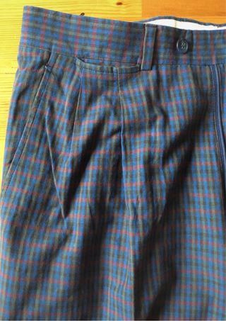 Pantalón Serrantes cuadros XL 46