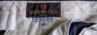 Pantalón Serrantes cuadros XL 46