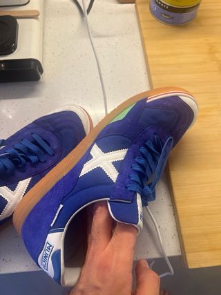 Zapatillas Munich Gresca - Azul/Blanco