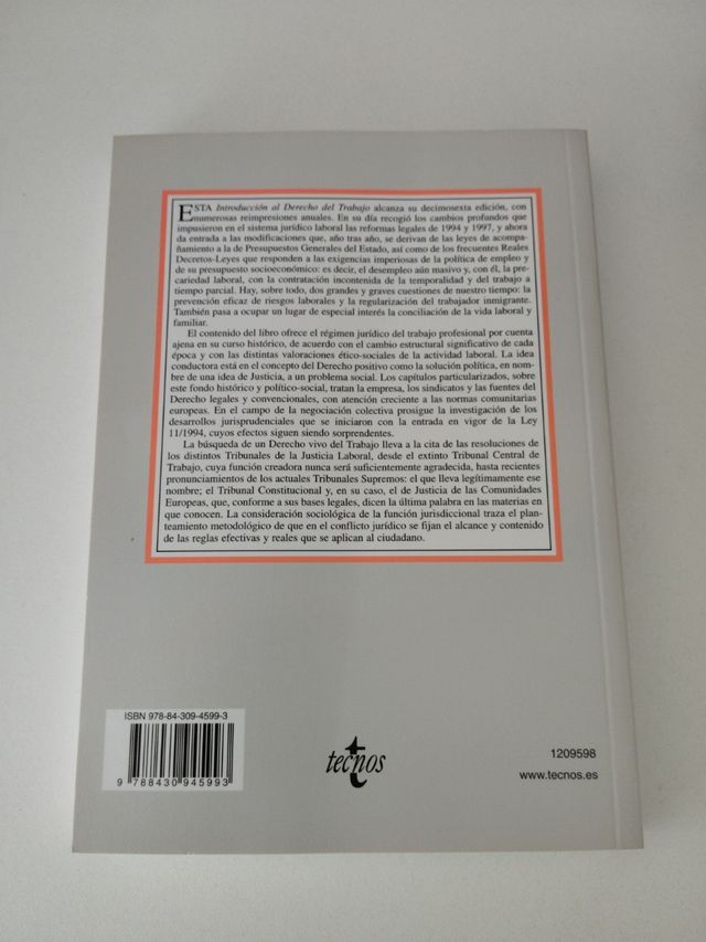 Introducción Al Derecho Del Trabajo : Concepto ...