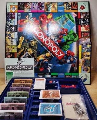 Monopoly Marvel: Juego de Mesa