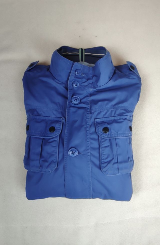 Chaqueta entretiempo Emidio Tucci azul talla 50