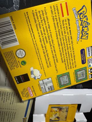 Pokémon Amarillo - Game Boy