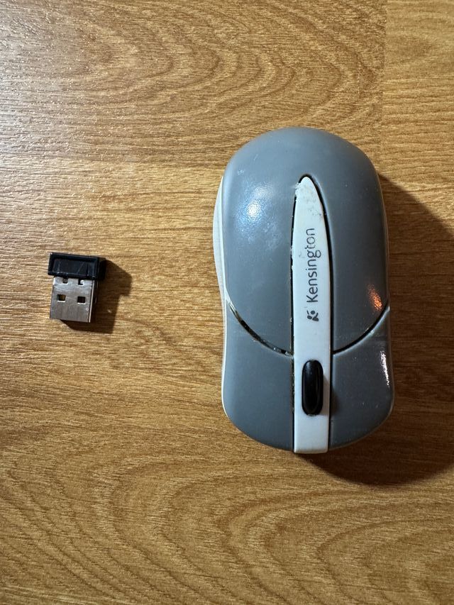Rato Kensington sem fios - Cinza/Branco
