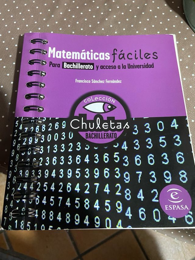Matemáticas fáciles para bachillerato