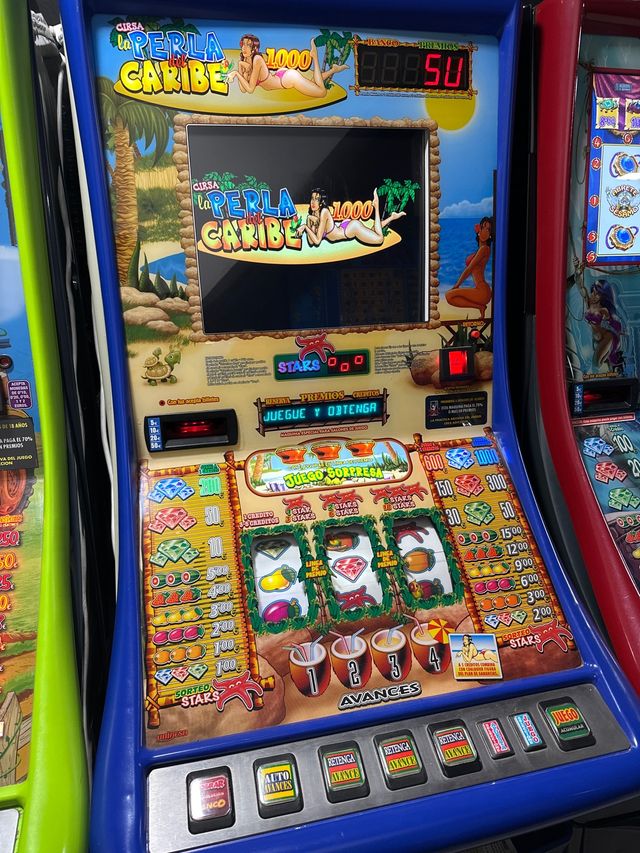 Máquina Tragaperras Perla Caribe 1000