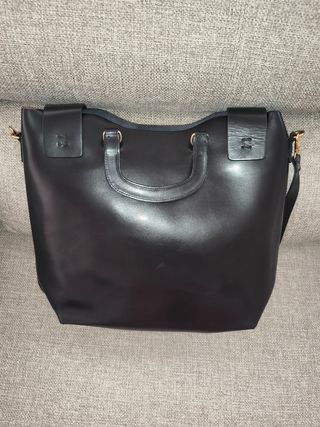 Bolso Massimo Dutti negro - nuevo