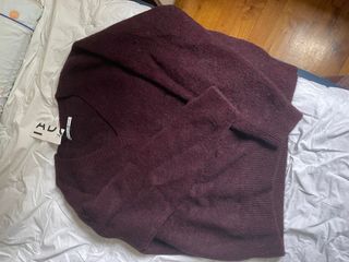 Jersey morado Adolfo Domínguez