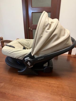 Coche Bebé Bebecar capazo beige