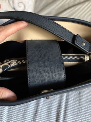 Bolso Zara azul marino
