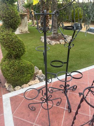 Maceteros hierro forja - varios tamaños