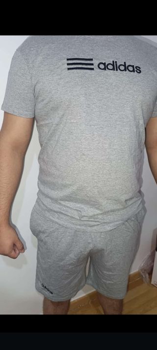 Conjunto Adidas Gris - S,M,L,XL,XXL