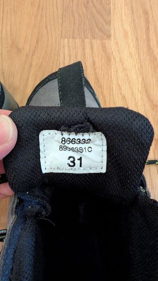 Botas trekking Quechua niño talla 31