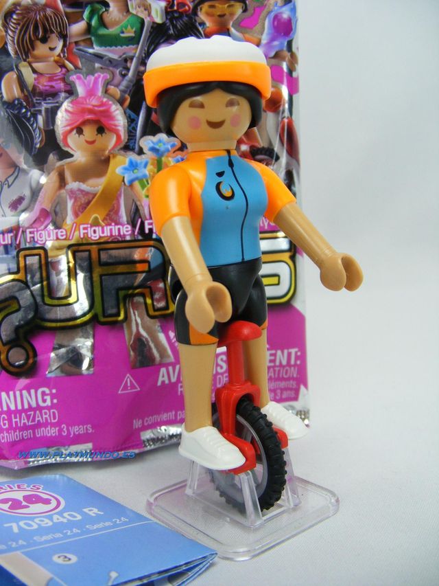 Deportista Monociclo Playmobil NUEVA