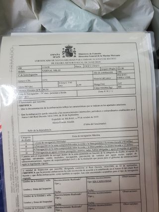 Embarcación recreo Swift Craft 7-HU-3-74-92