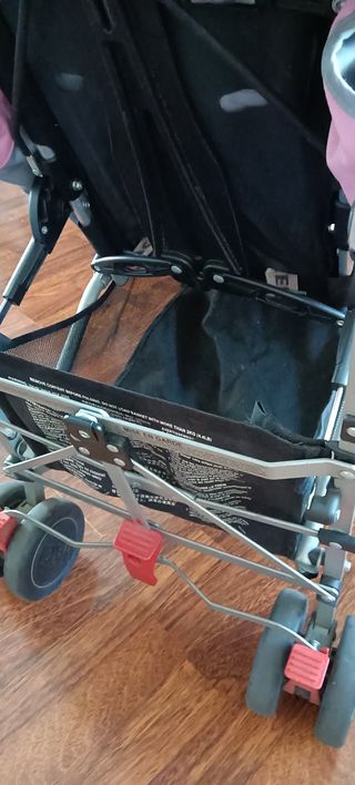 Maclaren Quest Gris Rosa - Silla Paseo