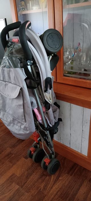 Maclaren Quest Gris Rosa - Silla Paseo