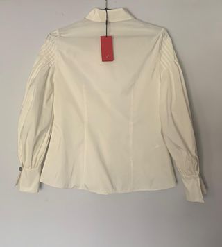 Camisa Carolina Herrera XS blanca