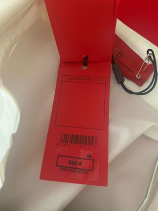 Camisa Carolina Herrera XS blanca