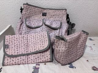 Bolso bebé Walking Mum + accesorios