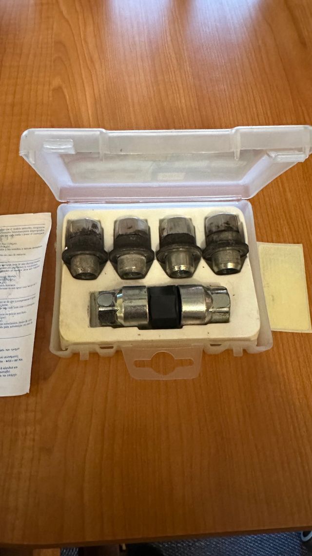 Tornillos antirrobo ruedas