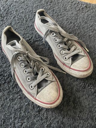 Converse All Star Grigie Usate