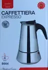 Caffettiera 4 Tazze In Acciaio Inox Moka Caffè