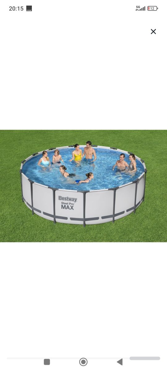Se vende Piscina Bestway Steel Pro MAX 457x122cm