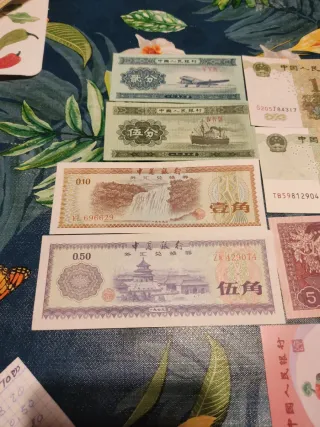 Billetes antiguos China
