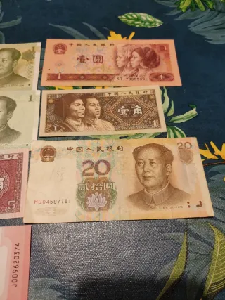 Billetes antiguos China