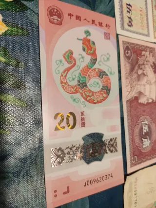 Billetes antiguos China